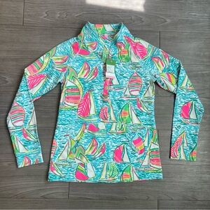NWT Lily Pulitzer Captain Popover in Ugotta Regatta Size S